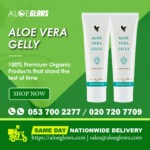 Aloe Vera Gelly moisturizes, conditions and soothes